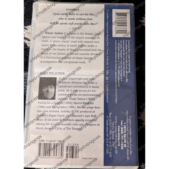 Whale Nation Classic Literature With Classical Music Cassettes - Picture 2 of 3